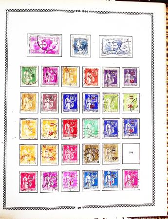 1849-1970, Collection de FRANCE en un album (1849-1963)