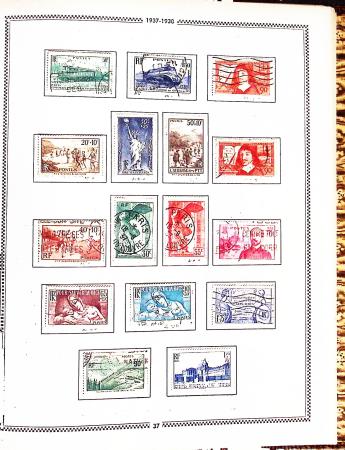 1849-1970, Collection de FRANCE en un album (1849-1963)