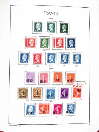 1849-1998 Collection de FRANCE en neuf en un album