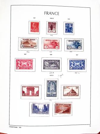 1849-1998 Collection de FRANCE en neuf en un album