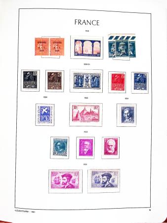 1849-1998 Collection de FRANCE en neuf en un album