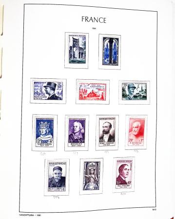 1849-1998 Collection de FRANCE en neuf en un album