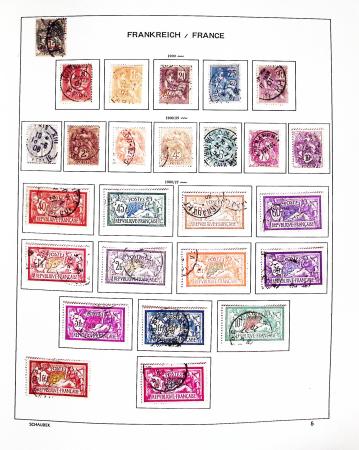 1849-1998 Collection de FRANCE en neuf en un album