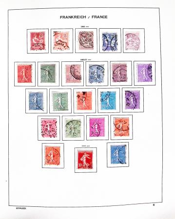 1849-1998 Collection de FRANCE en neuf en un album