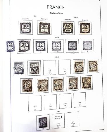 1849-1998 Collection de FRANCE en neuf en un album