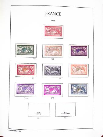 1849-1998 Collection de FRANCE en neuf en un album