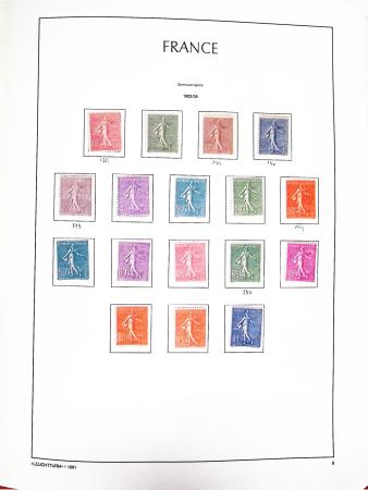 1849-1998 Collection de FRANCE en neuf en un album