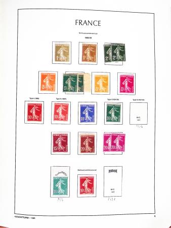 1849-1998 Collection de FRANCE en neuf en un album