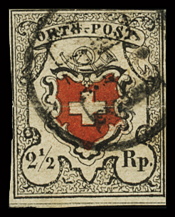 1843-1945 Gut ausgebaute Studien-Sammlung Schweiz in