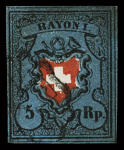 1843-1945 Gut ausgebaute Studien-Sammlung Schweiz in