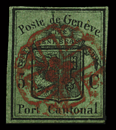 1843-1945 Gut ausgebaute Studien-Sammlung Schweiz in