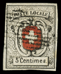 1843-1945 Gut ausgebaute Studien-Sammlung Schweiz in
