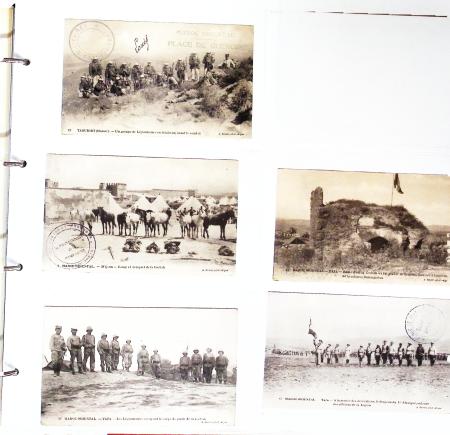 LEGION ETRANGERE, 1894-1998, Collection en 5 classeurs