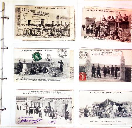 LEGION ETRANGERE, 1894-1998, Collection en 5 classeurs