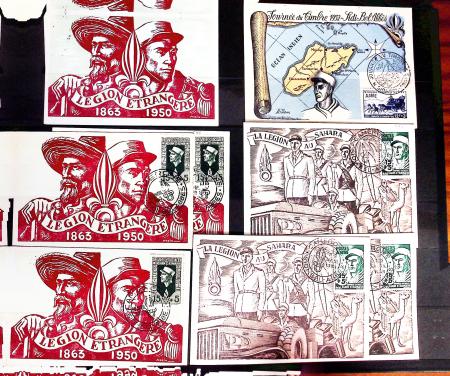 LEGION ETRANGERE, 1894-1998, Collection en 5 classeurs