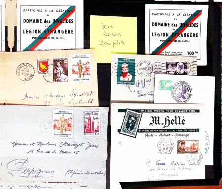 LEGION ETRANGERE, 1894-1998, Collection en 5 classeurs