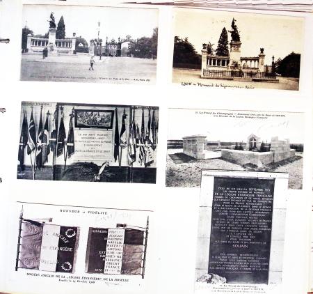 LEGION ETRANGERE, 1894-1998, Collection en 5 classeurs
