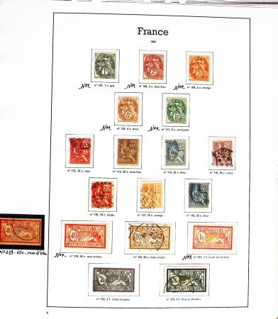1849-2020, Collection en 7 albums Y & T, neuf à partir