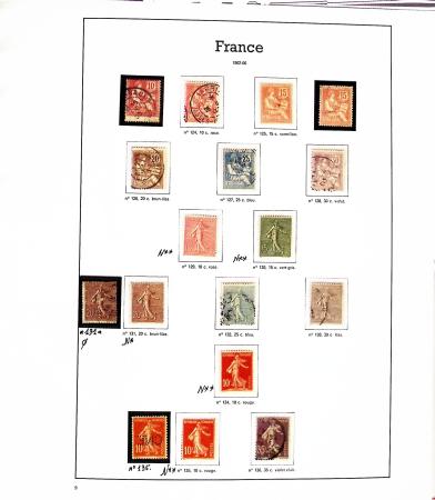 1849-2020, Collection en 7 albums Y & T, neuf à partir