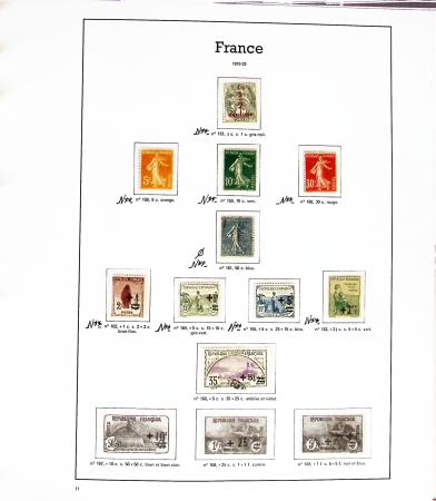 1849-2020, Collection en 7 albums Y & T, neuf à partir