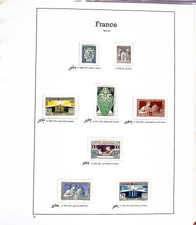 1849-2020, Collection en 7 albums Y & T, neuf à partir