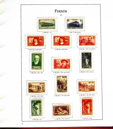 1849-2020, Collection en 7 albums Y & T, neuf à partir