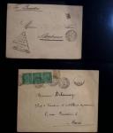 1875-1957, Jolie collection de +40 lettres dont càd