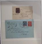 1875-1957, Jolie collection de +40 lettres dont càd