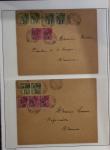 1875-1957, Jolie collection de +40 lettres dont càd
