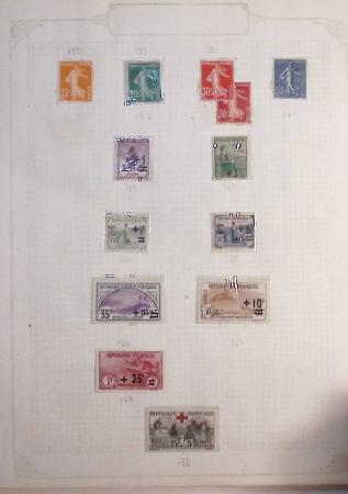 1900-1954, Collection surtout de neufs ** dont bonnes