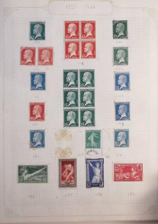 1900-1954, Collection surtout de neufs ** dont bonnes
