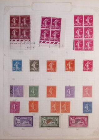 1900-1954, Collection surtout de neufs ** dont bonnes