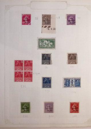 1900-1954, Collection surtout de neufs ** dont bonnes