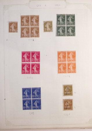 1900-1954, Collection surtout de neufs ** dont bonnes