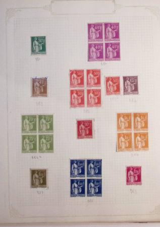 1900-1954, Collection surtout de neufs ** dont bonnes
