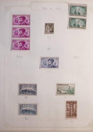 1900-1954, Collection surtout de neufs ** dont bonnes