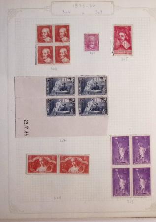 1900-1954, Collection surtout de neufs ** dont bonnes