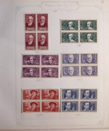 1900-1954, Collection surtout de neufs ** dont bonnes