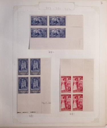 1900-1954, Collection surtout de neufs ** dont bonnes