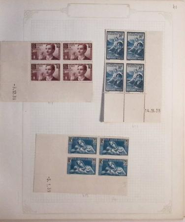 1900-1954, Collection surtout de neufs ** dont bonnes