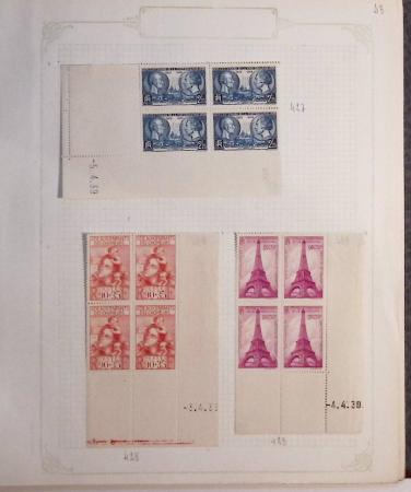 1900-1954, Collection surtout de neufs ** dont bonnes