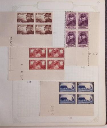 1900-1954, Collection surtout de neufs ** dont bonnes