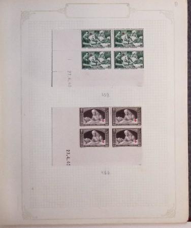 1900-1954, Collection surtout de neufs ** dont bonnes