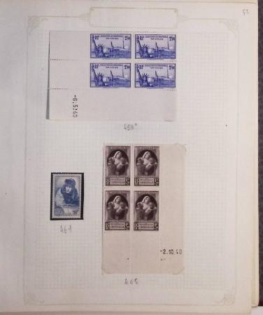 1900-1954, Collection surtout de neufs ** dont bonnes