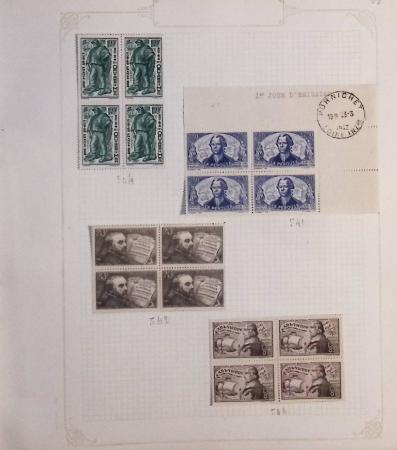 1900-1954, Collection surtout de neufs ** dont bonnes