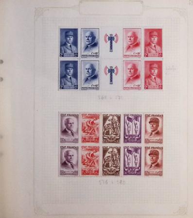 1900-1954, Collection surtout de neufs ** dont bonnes