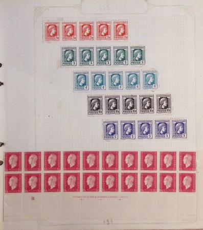 1900-1954, Collection surtout de neufs ** dont bonnes