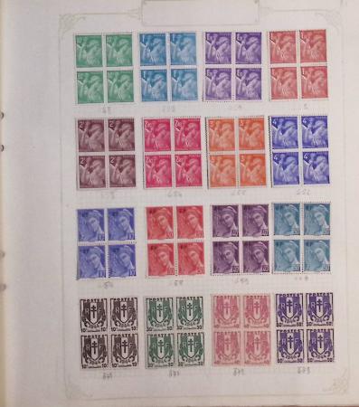 1900-1954, Collection surtout de neufs ** dont bonnes