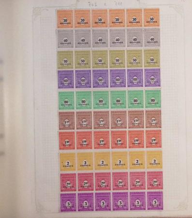 1900-1954, Collection surtout de neufs ** dont bonnes