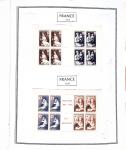 1952-2024, CROIX-ROUGE : Plusieurs collections de carnets